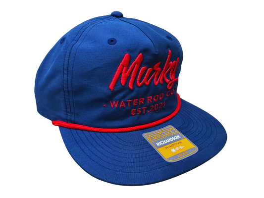 MURKY WATER ROD CO BLUE/RED CAP